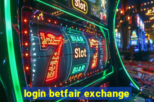 login betfair exchange