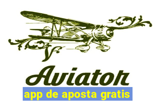 app de aposta gratis