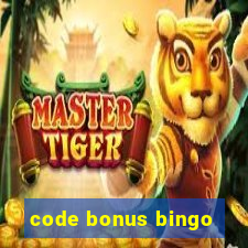 code bonus bingo