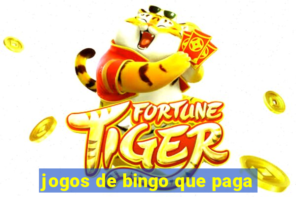 jogos de bingo que paga