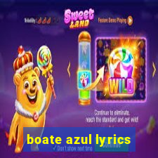 boate azul lyrics