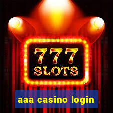 aaa casino login