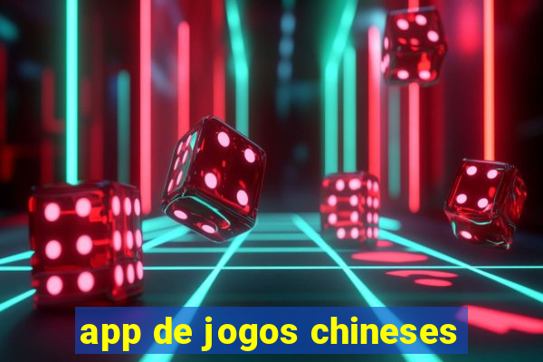 app de jogos chineses