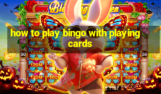 how to play bingo with playing cards