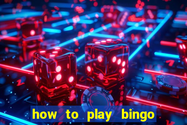 how to play bingo with playing cards