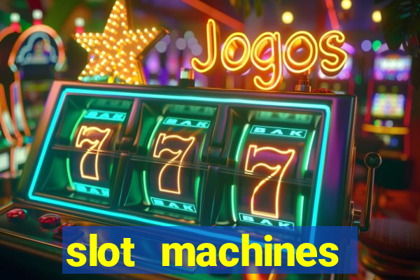 slot machines online gambling