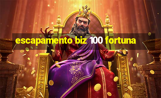 escapamento biz 100 fortuna