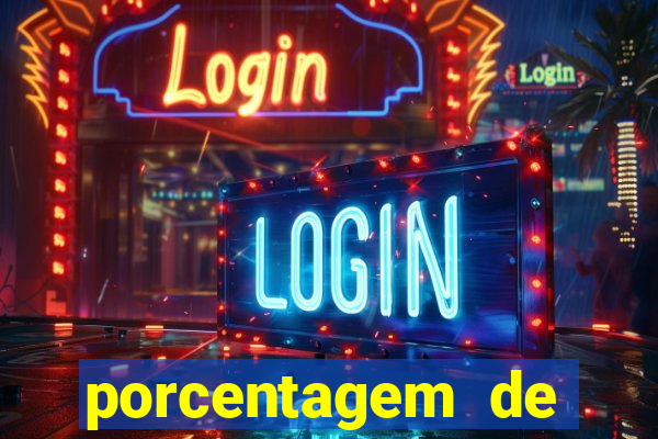 porcentagem de jogos slot