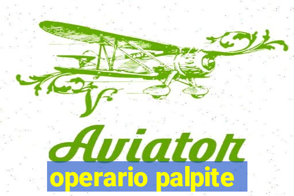 operario palpite