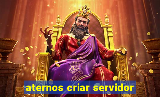 aternos criar servidor