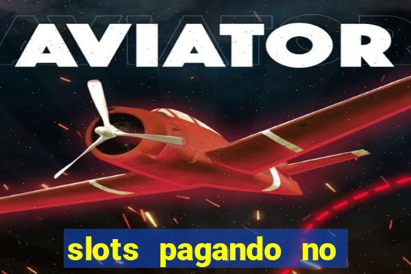 slots pagando no cadastro facebook