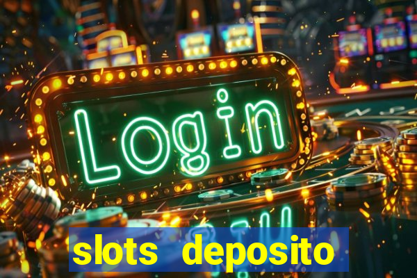 slots deposito minimo 1 real