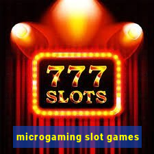 microgaming slot games