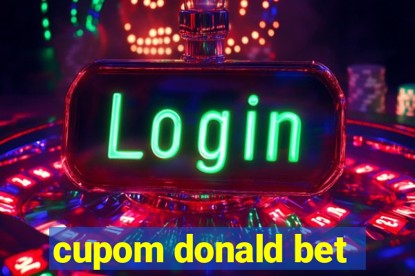 cupom donald bet