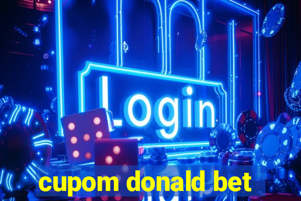 cupom donald bet