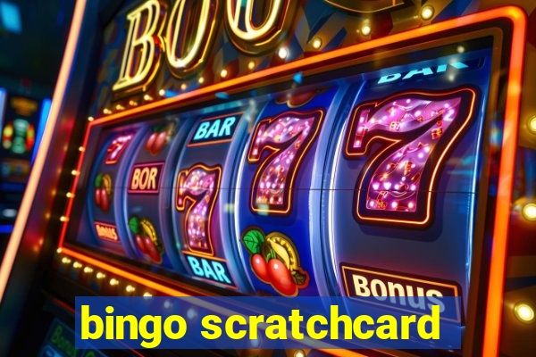 bingo scratchcard