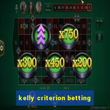 kelly criterion betting