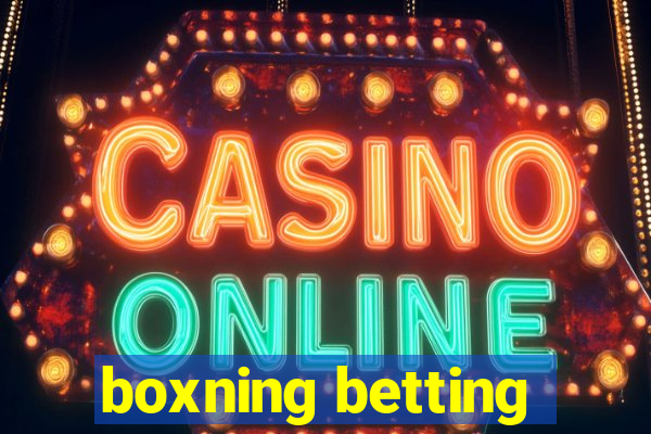 boxning betting