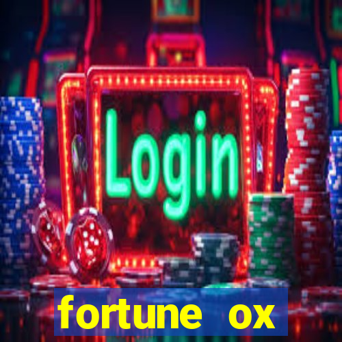 fortune ox horários pagantes