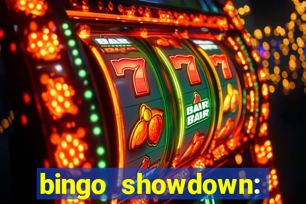 bingo showdown: jogo de bingo