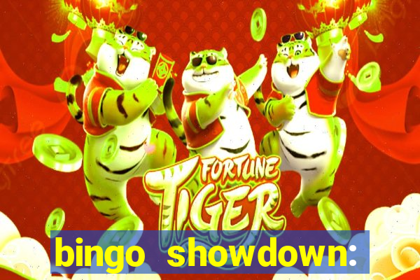 bingo showdown: jogo de bingo