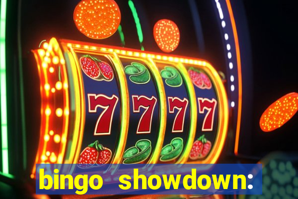 bingo showdown: jogo de bingo