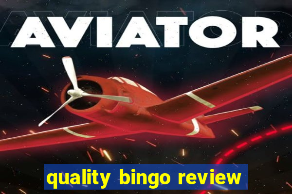 quality bingo review