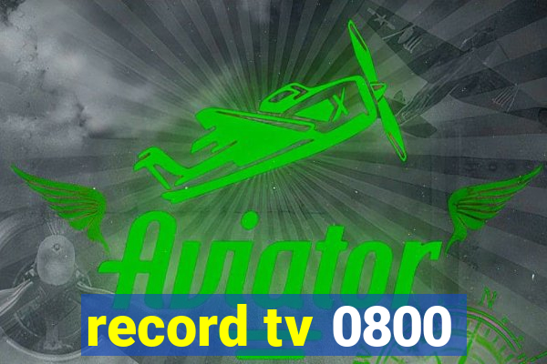 record tv 0800