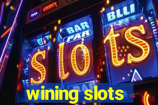 wining slots