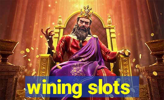 wining slots