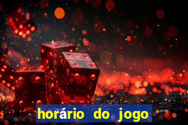 horário do jogo do flu