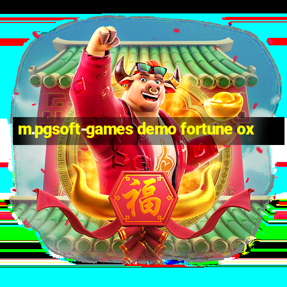 m.pgsoft-games demo fortune ox