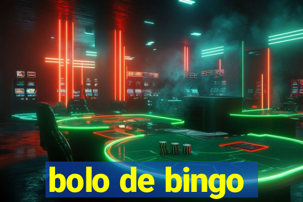 bolo de bingo