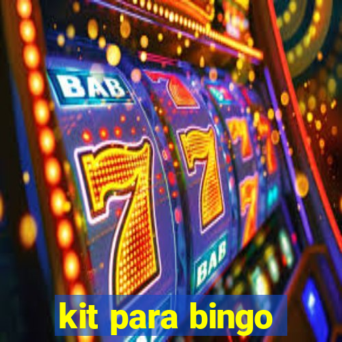 kit para bingo