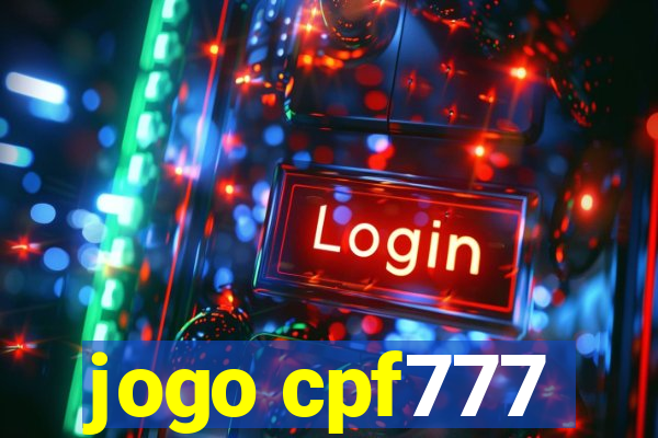 jogo cpf777