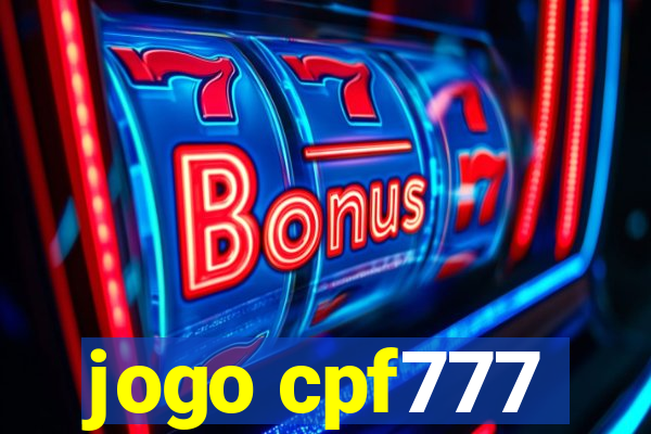 jogo cpf777