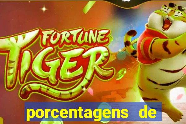 porcentagens de jogos pagantes