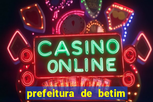 prefeitura de betim contracheque online