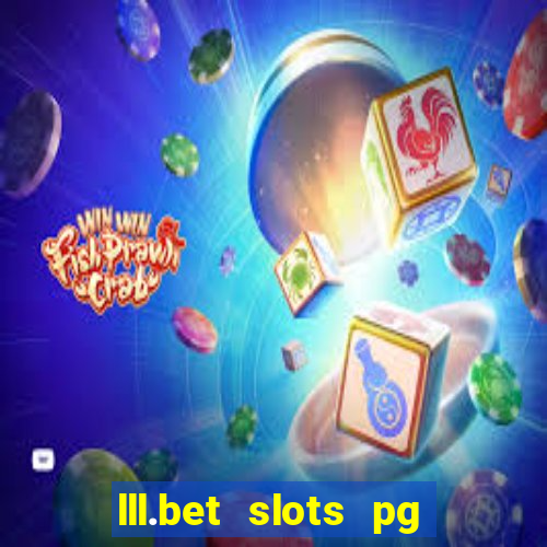 lll.bet slots pg online games