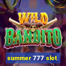 summer 777 slot