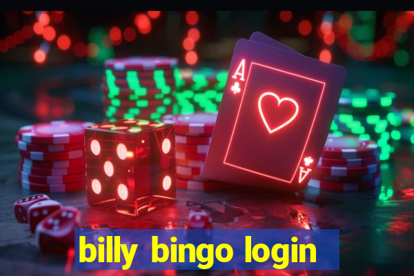 billy bingo login