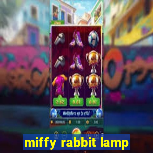 miffy rabbit lamp