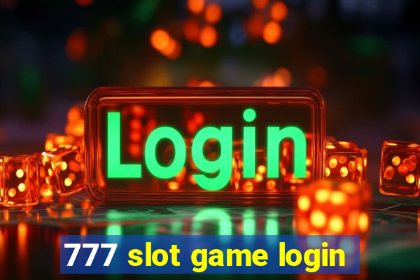 777 slot game login