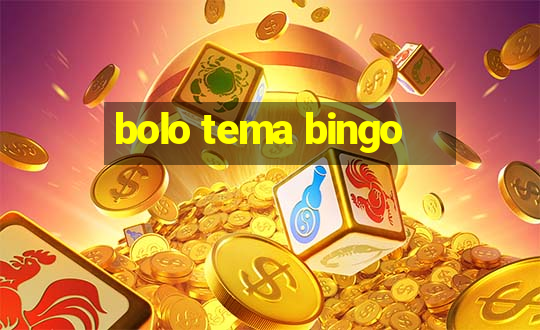 bolo tema bingo