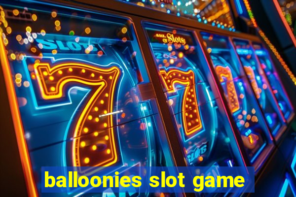 balloonies slot game