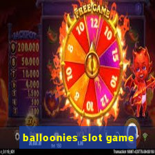 balloonies slot game