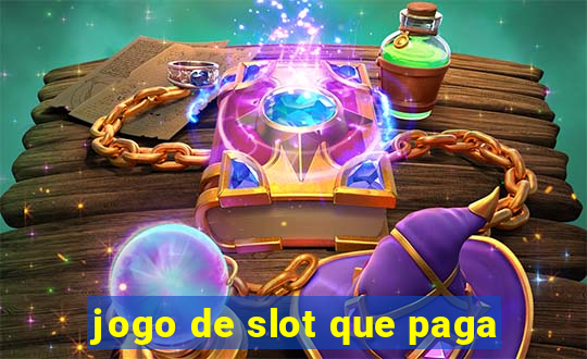 jogo de slot que paga