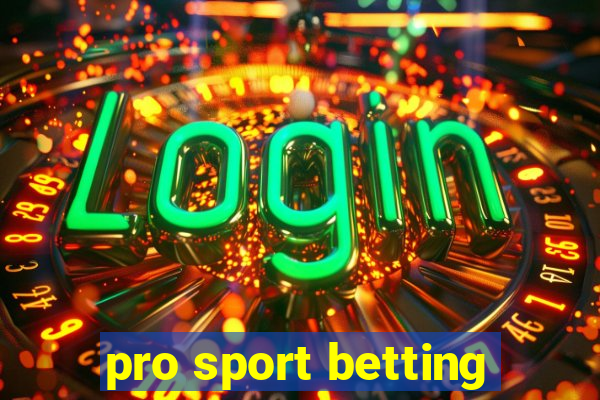 pro sport betting