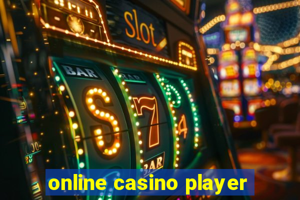 online casino player