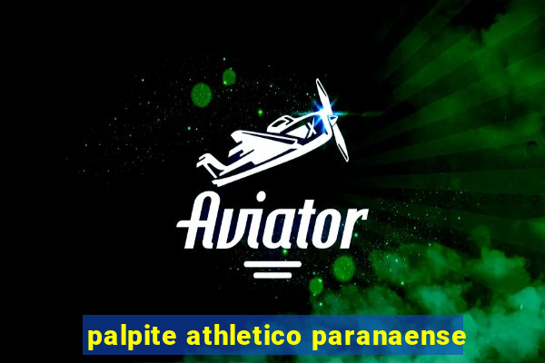 palpite athletico paranaense